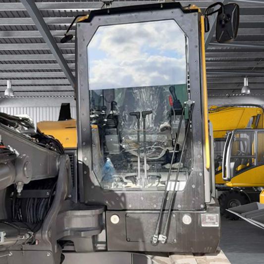 Fixed installation for excavators under 16t